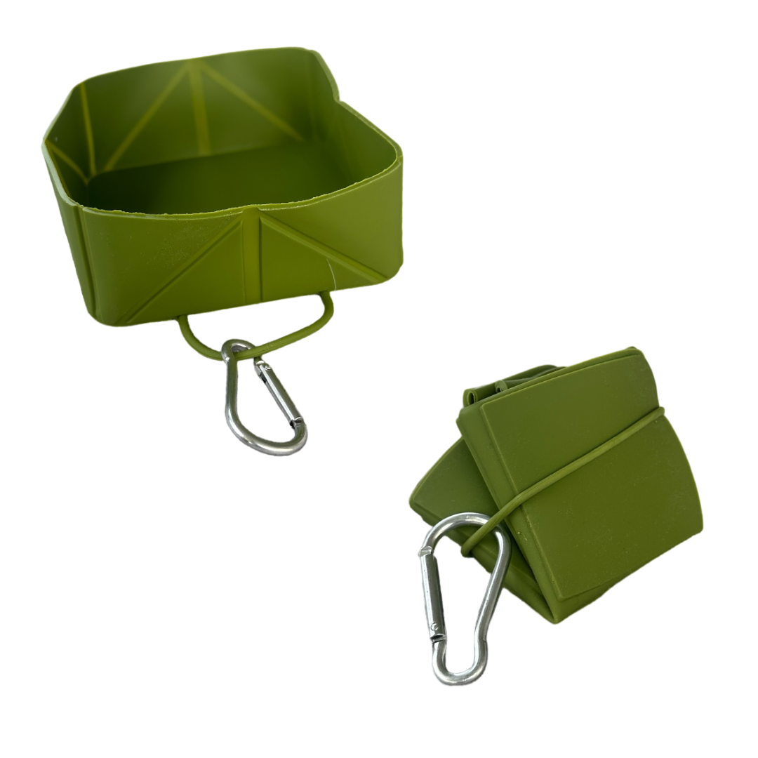 Silikon-Napf für unterwegs