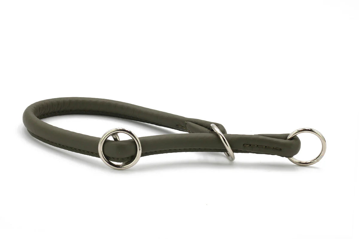 Halsband Rundgenäht Silber