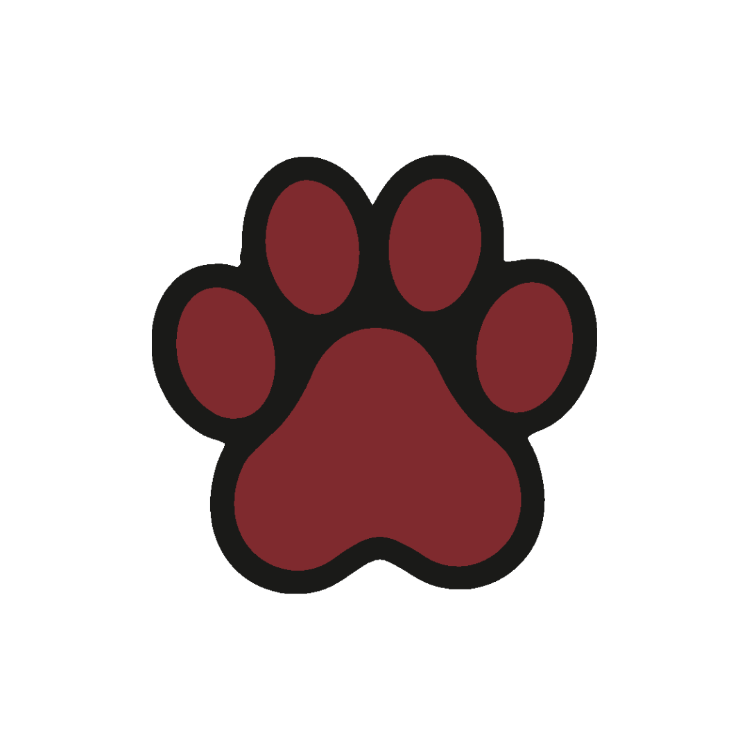 slip-on hundemarke paw