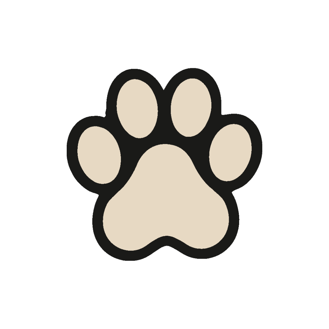 slip-on hundemarke paw