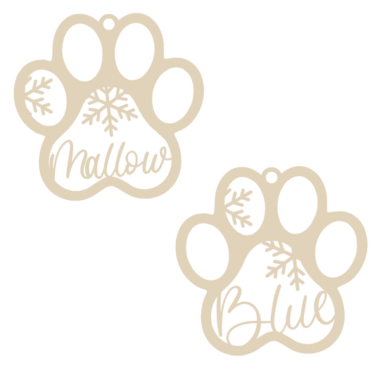 Acrylic Pawmas Decoration