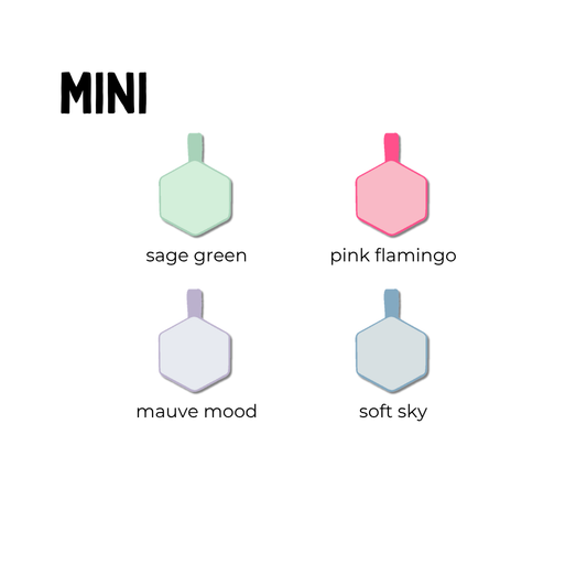 silikon hundemarke hexagon - pastel dreams mini