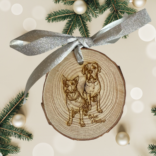 Wood Pawmas Decoration